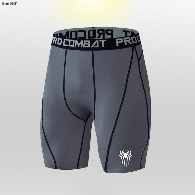 New Sports Tight Shorts Men'S Track And Field Training Basketball Five-Point Running Elastic Breathable Quick-Drying - Image 3